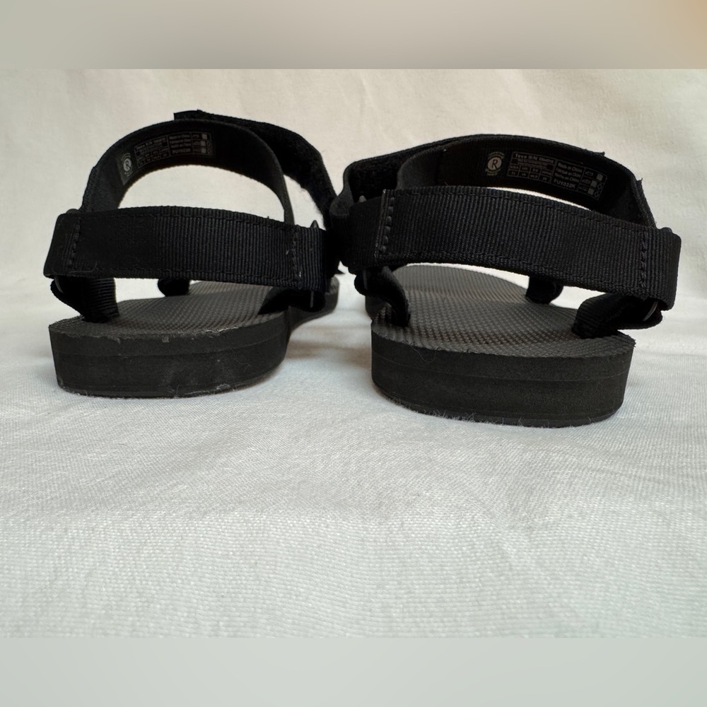 Teva Original Universal Sandals Black Sport Outdoor Hiking Adjustable Strap 11 - Picture 9 of 9